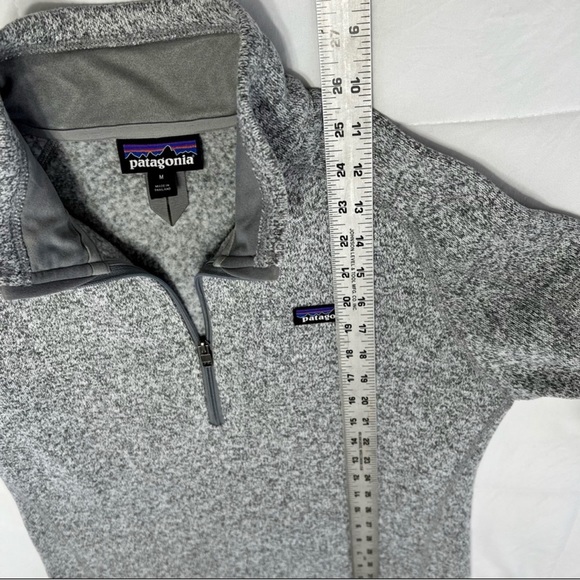 BNWOT Patagonia Women’s Better Sweater 1/4 ZIP BIRCH WHITE Size:M - Picture 5 of 7